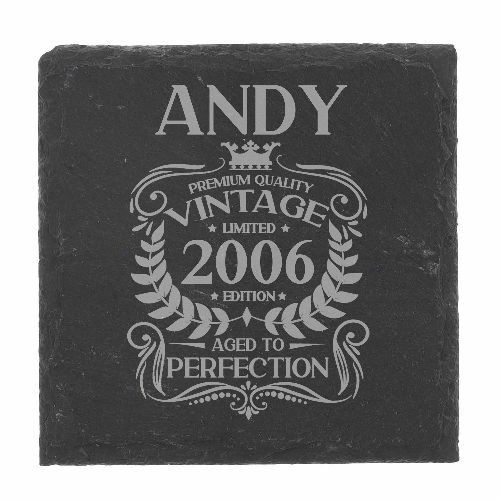 Square Slate Coaster