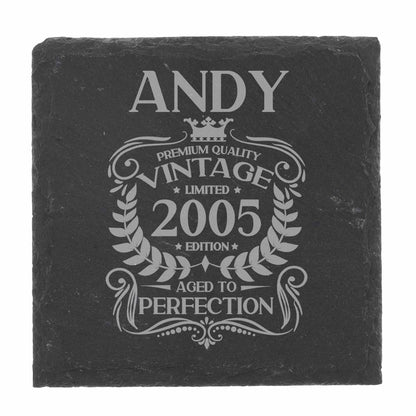 Square Slate Coaster