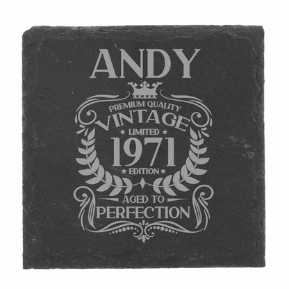 Square Slate Coaster
