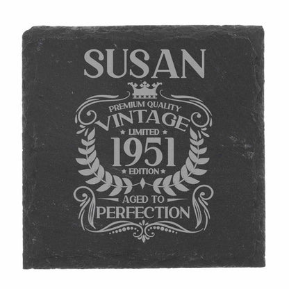 Square Slate Coaster