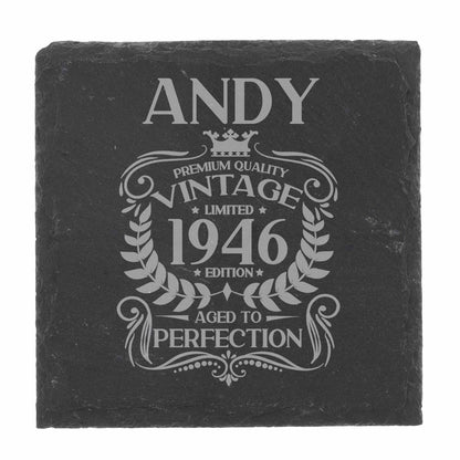 Square Slate Coaster