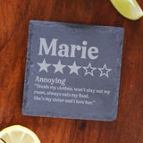 Review Personalised Engraved Slate Coaster Birthday Gift
