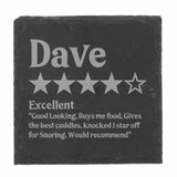 Review Personalised Engraved Slate Coaster Birthday Gift