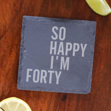 Square Slate Coaster