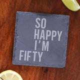 Square Slate Coaster