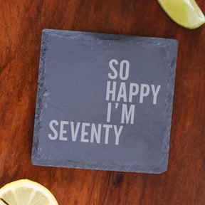 Square Slate Coaster