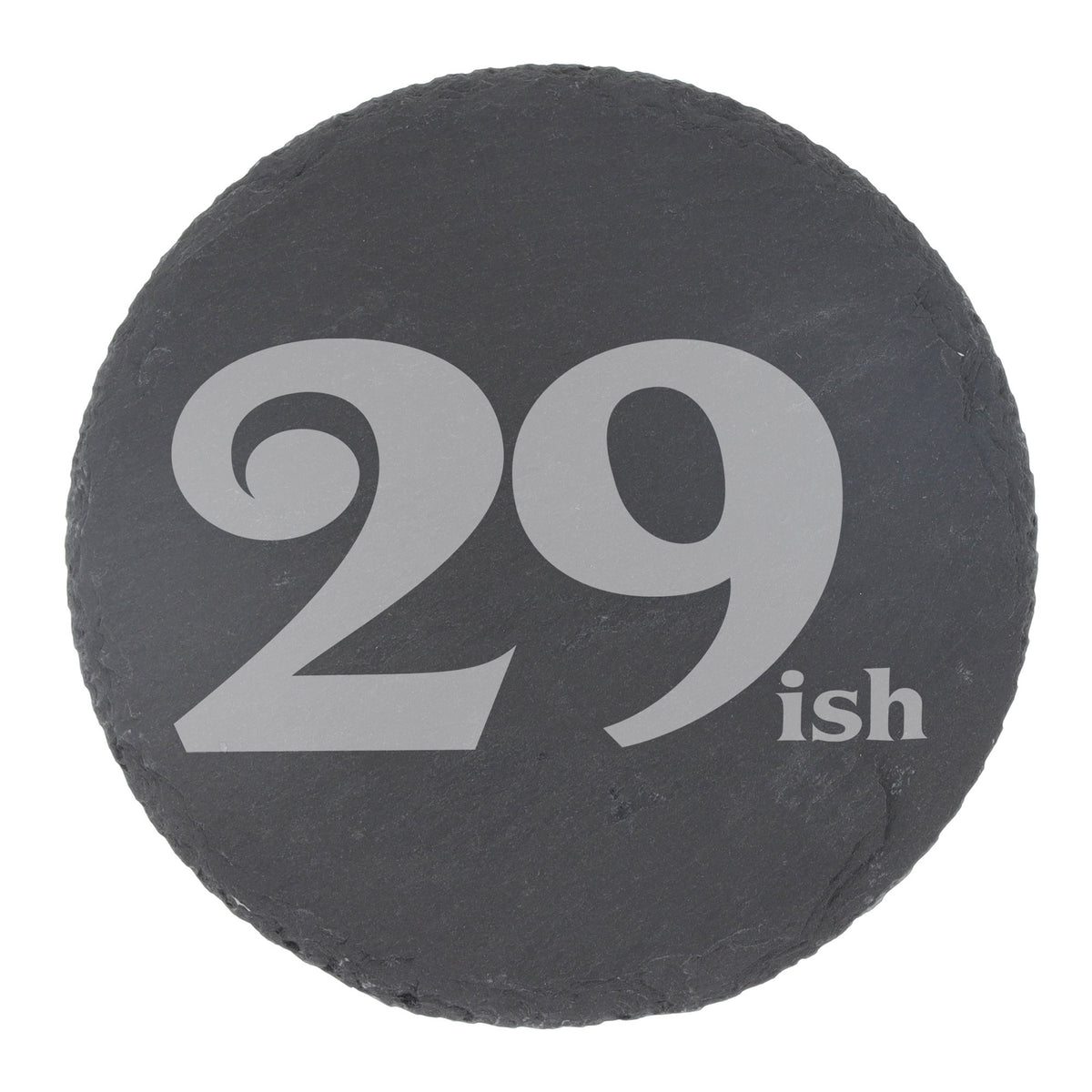 Round Slate Coaster