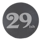 Round Slate Coaster