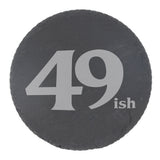Round Slate Coaster