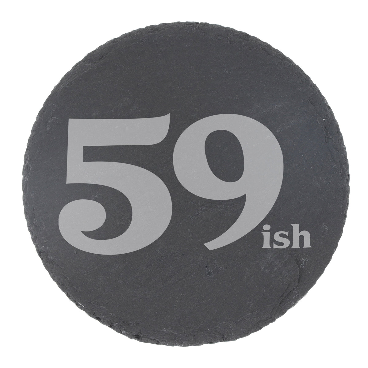 Round Slate Coaster