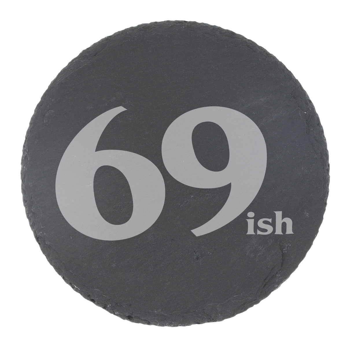 Round Slate Coaster