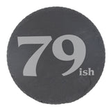 Round Slate Coaster