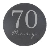 Round Slate Coaster