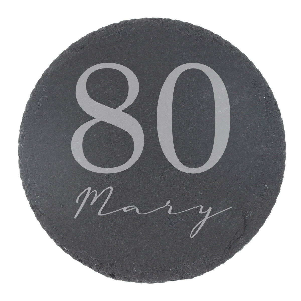 Round Slate Coaster