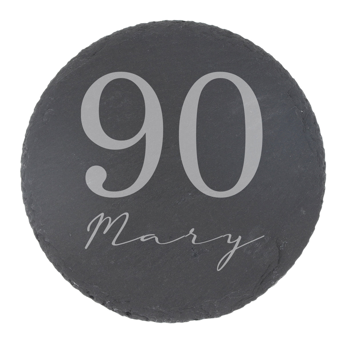 Round Slate Coaster