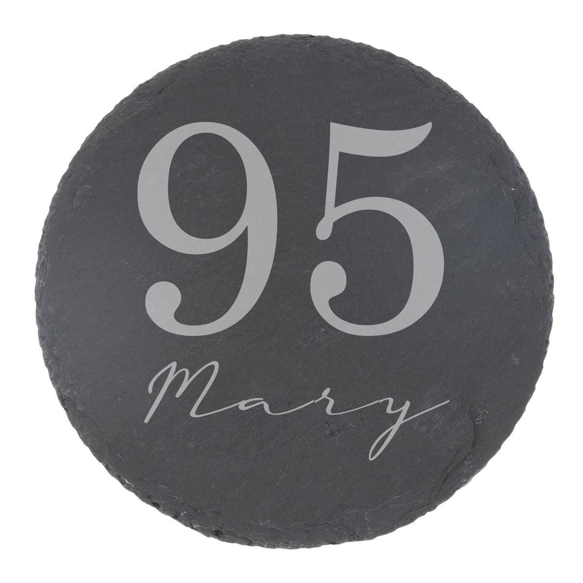 Round Slate Coaster