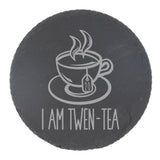 Round Slate Coaster