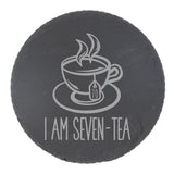 Round Slate Coaster