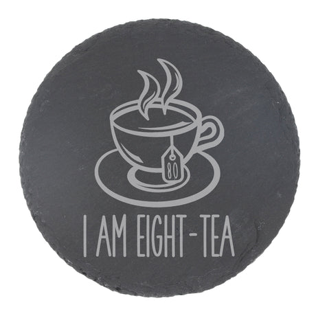 Round Slate Coaster