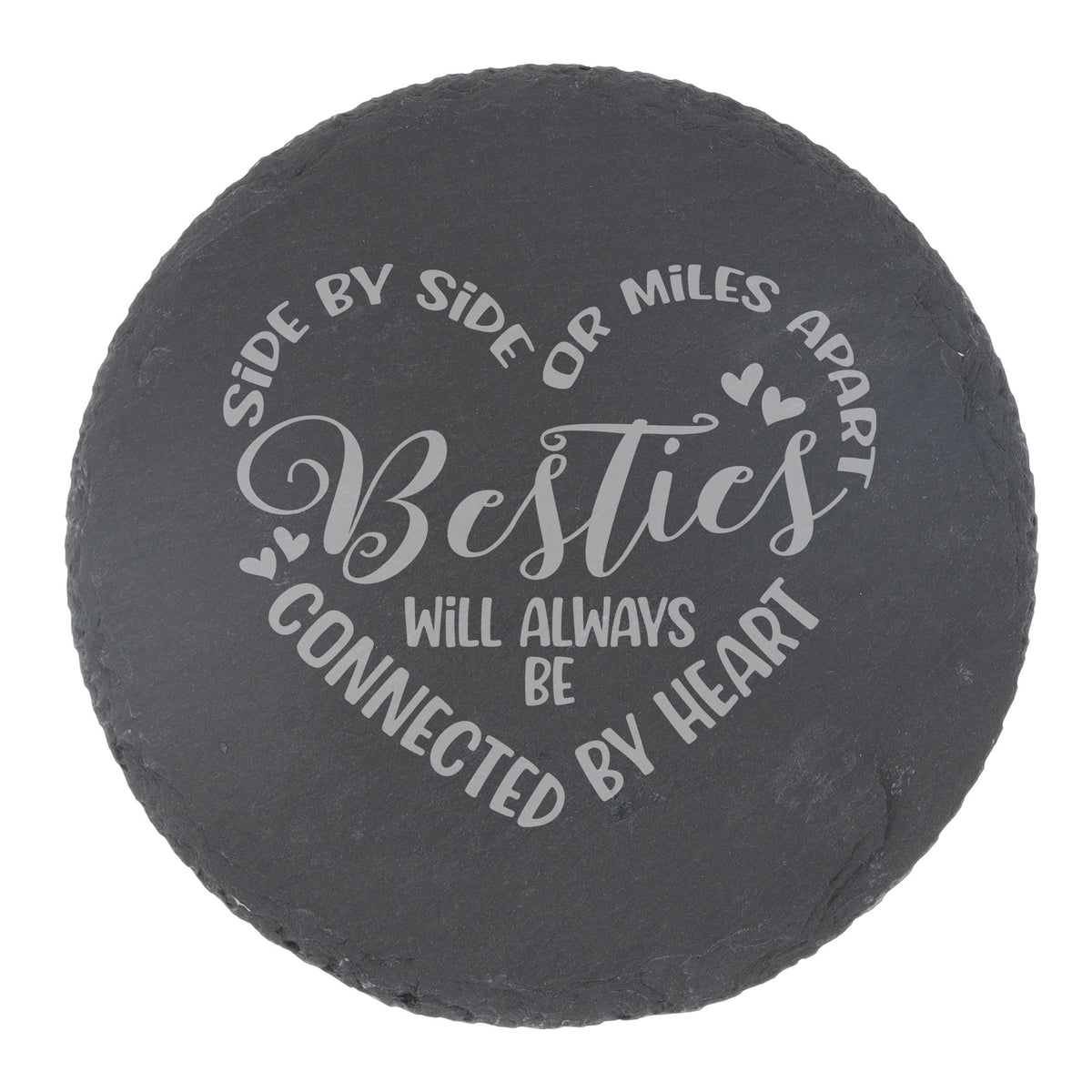 Round Slate Coaster