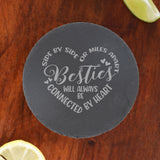 Round Slate Coaster