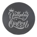 Round Slate Coaster