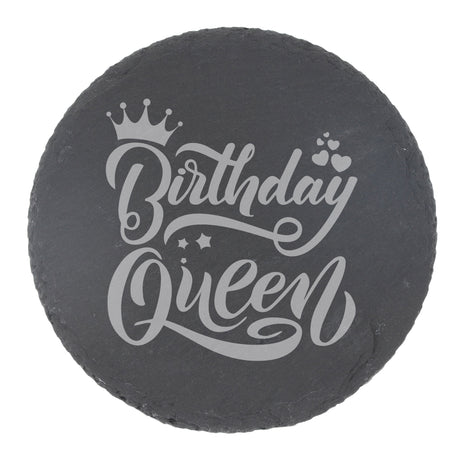 Round Slate Coaster