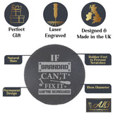 Round Slate Coaster