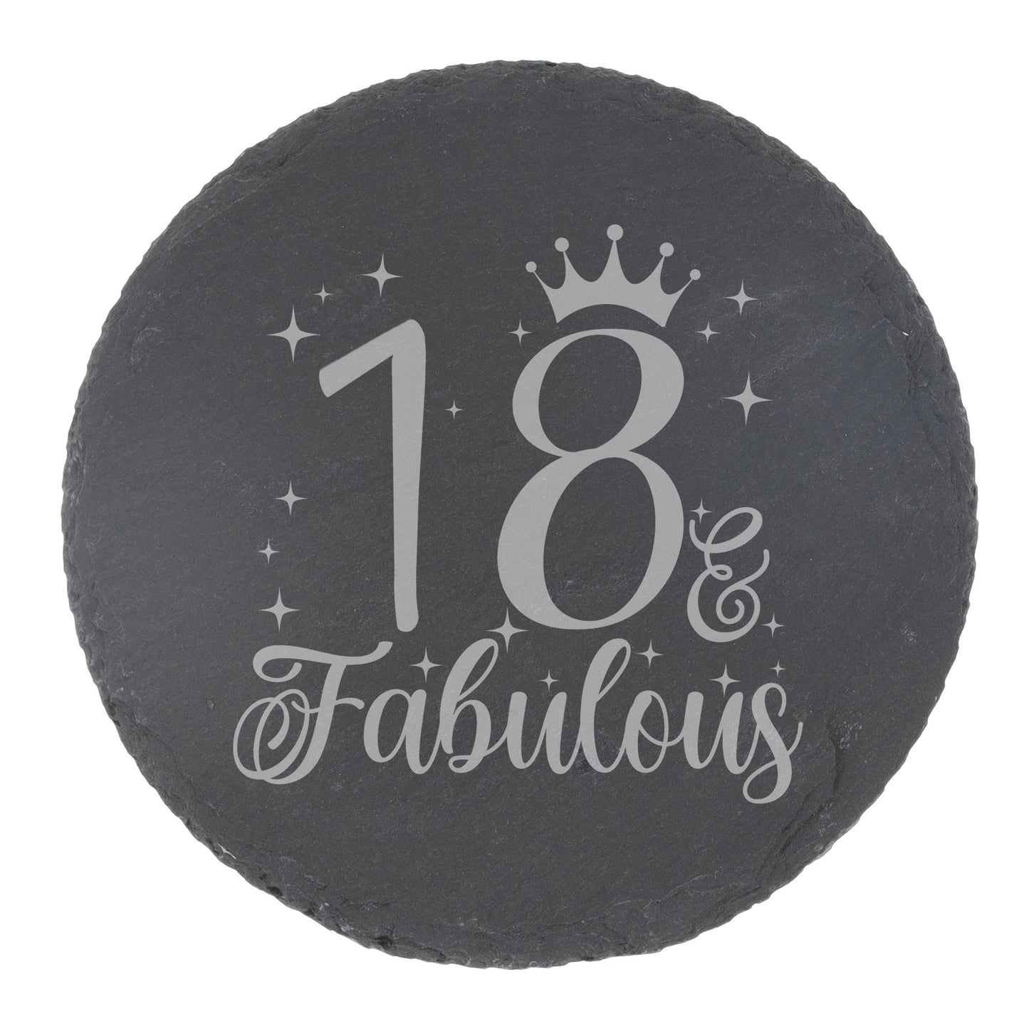 Round Slate Coaster