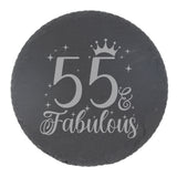 Round Slate Coaster