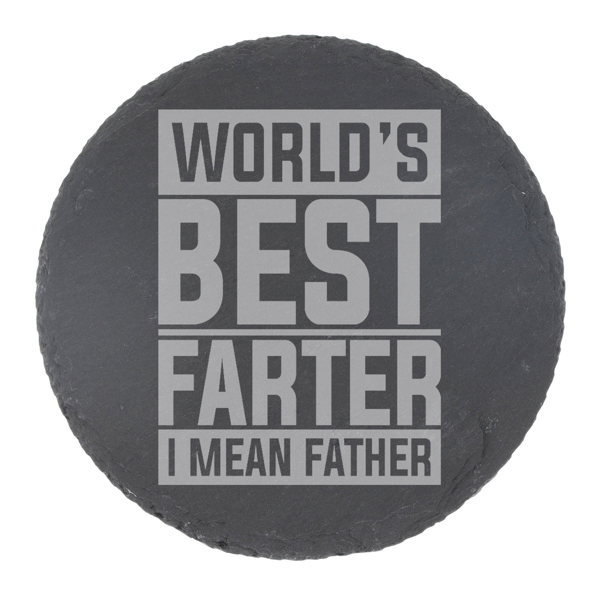 Round Slate Coaster