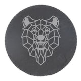 Round Slate Coaster