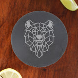 Round Slate Coaster