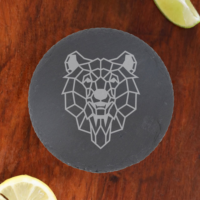 Round Slate Coaster
