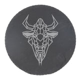 Round Slate Coaster