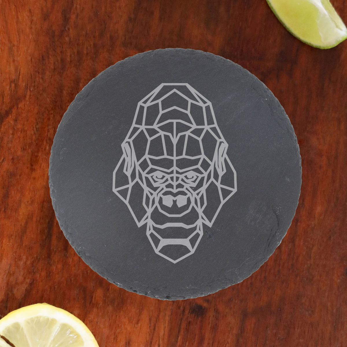 Round Slate Coaster