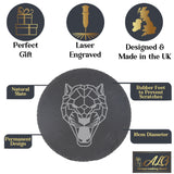 Round Slate Coaster