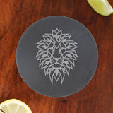 Round Slate Coaster