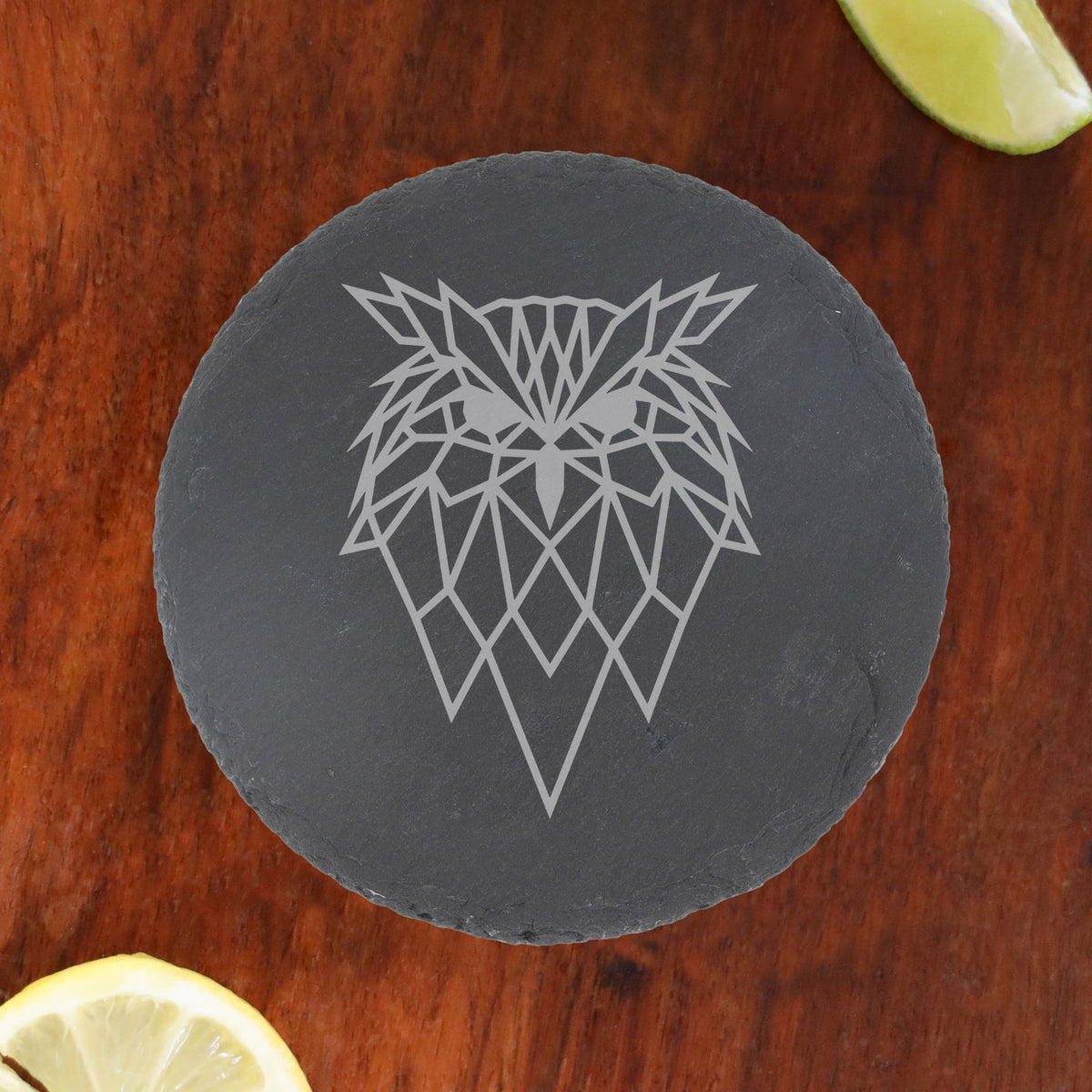 Round Slate Coaster