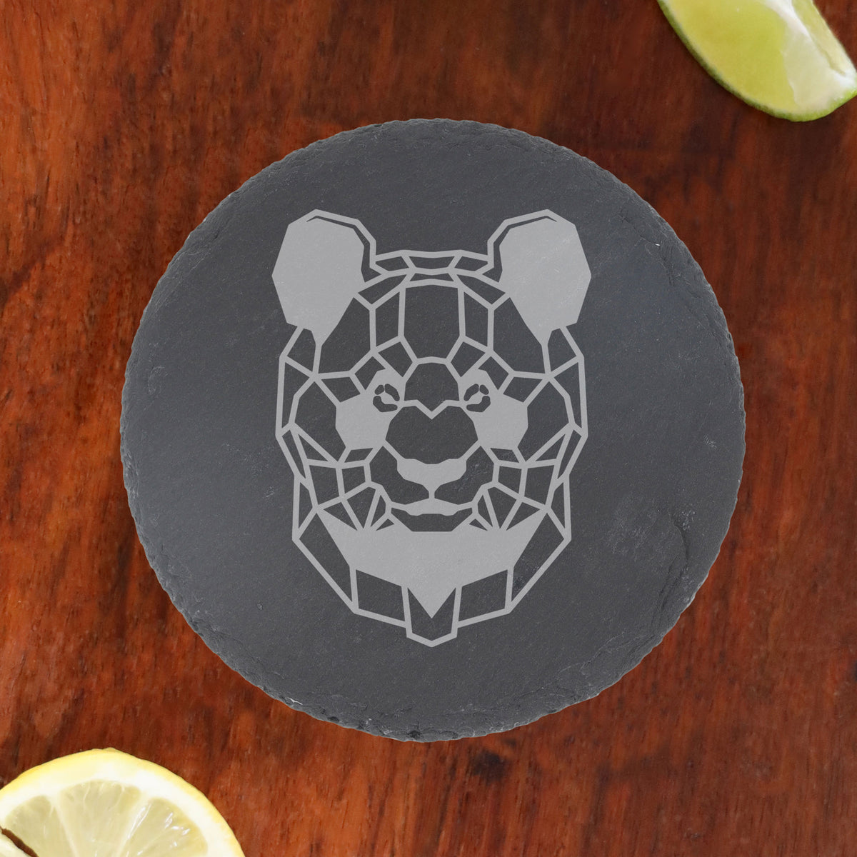 Round Slate Coaster