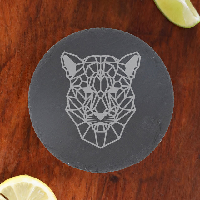 Round Slate Coaster
