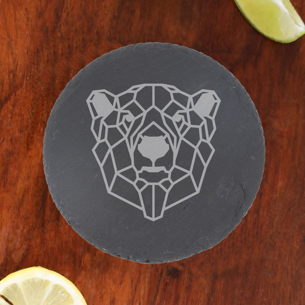 Round Slate Coaster