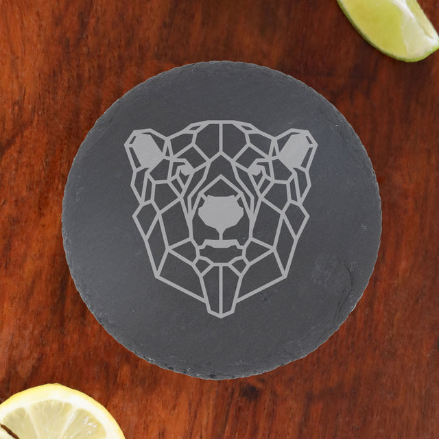 Round Slate Coaster