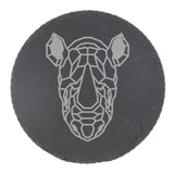 Round Slate Coaster