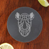 Round Slate Coaster