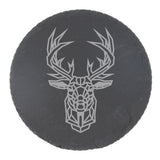 Round Slate Coaster