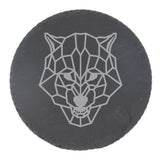 Round Slate Coaster