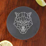 Round Slate Coaster