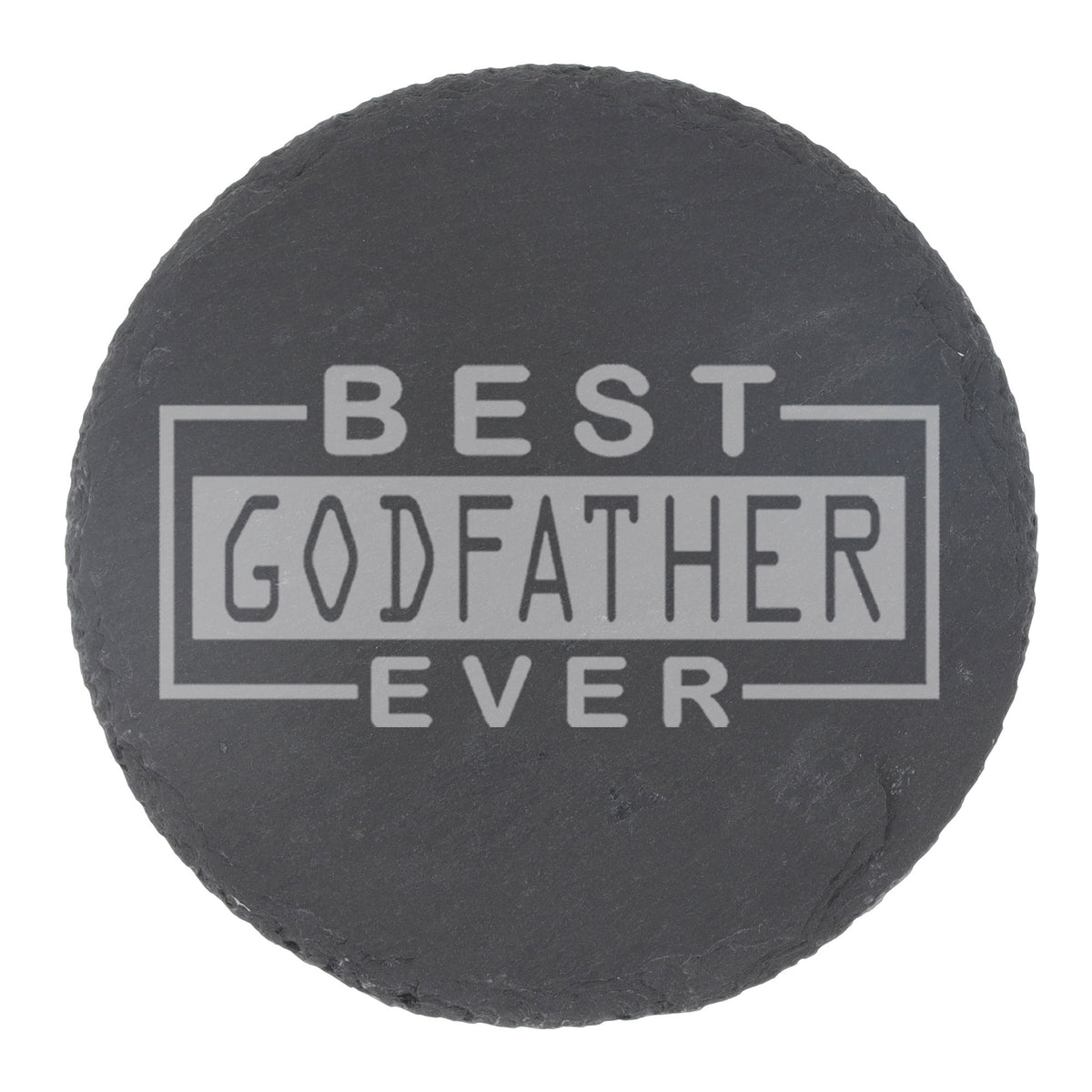 Round Slate Coaster