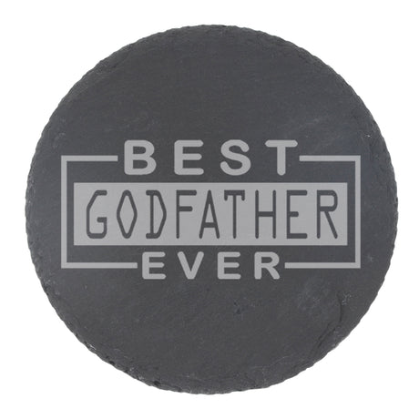 Round Slate Coaster